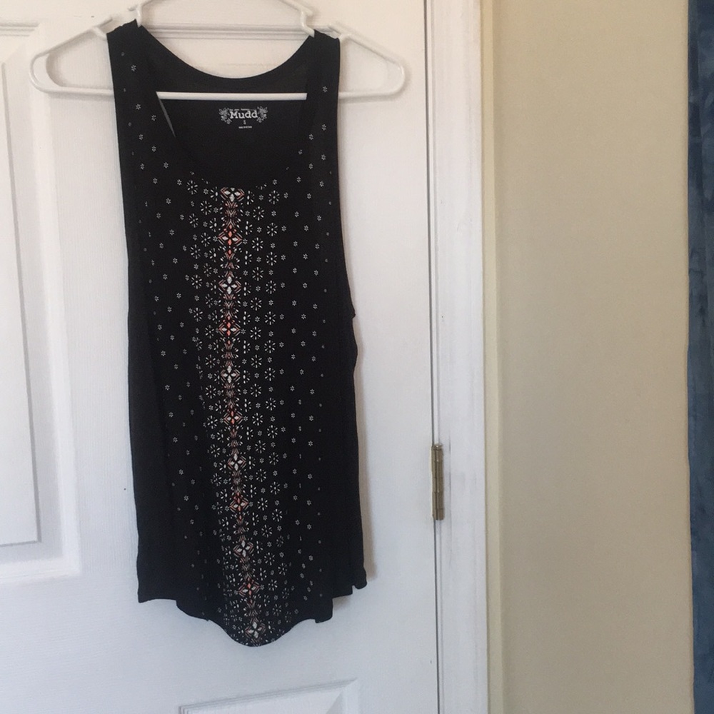 Cute patterned tank top